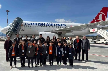 ’Minik kanatlar’ın havlimanı heyecanı 
