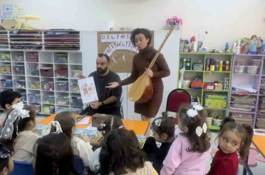 Minik yürekler dilin ve kültürün izinde 