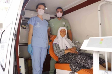 Mobil Diş Kliniği Aracı kırsal mahallelerde hizmete başladı 
