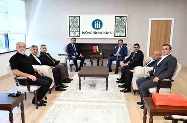 MTSO Başkan Adayı Boyraz’dan İnönü Üniversitesi’ne ziyaret
