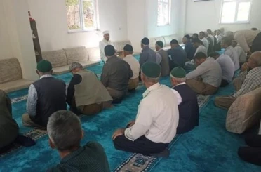 Müftü Okuş Taşbaşı köyü sakinleriyle buluştu 
