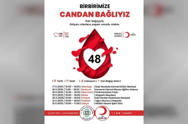 Muğla Büyükşehir Belediyesi’nden Kızılay’a kan bağışı desteği 