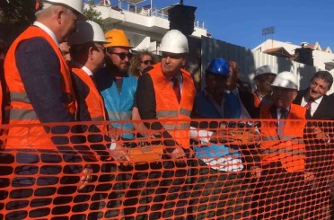 Muğla Valisi Akbıyık, Datça’daki hayırsever okulunun temelini attı 