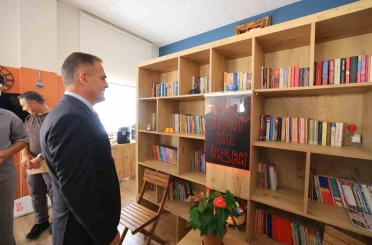 Muğla Valisi Akbıyık, Ula’da Kitap Kafe’nin açılışını yaptı 