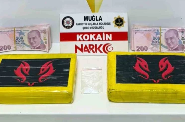 Muğla’da 2 kilo kokain ele geçirildi 