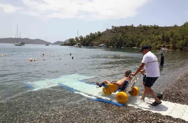Muğla’da 23 plaj engelli bireylerin hizmetinde
