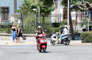 Muğla’da bir ayda 1641 motosiklet trafiğe çıktı 
