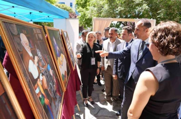 Muğla’da el emeği göz nuru eserler görücüye çıktı 