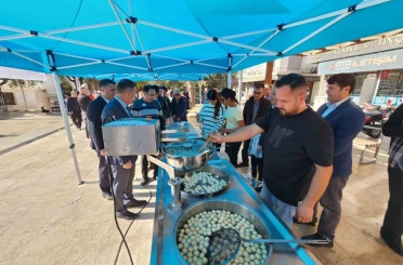 Muğla’da öğretmenler için lokma hayrı