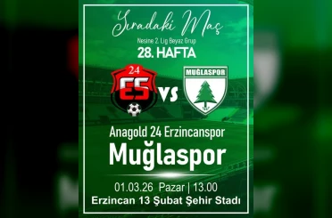 Muğlaspor’da hedef Erzincan deplasmanında galibiyet 