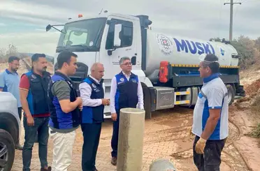 MUSKİ Genel Müdürü Şengül çalışmaları yerinde takip etti
