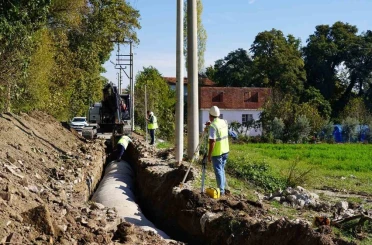 MUSKİ, Köyceğiz Zeytinalanı’nda yağmur suyu taşkınlarının önüne geçiyor 