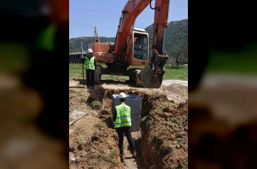 MUSKİ Menteşe ilçesinde altyapı çalışmalarını sürdürüyor 