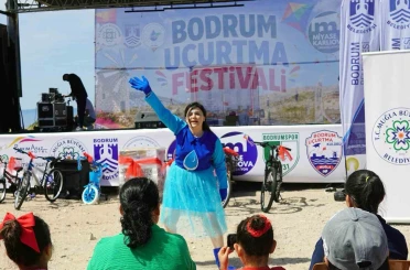 MUSKİ’den Bodrum Uçurtma Festivali’nde çocuklara su tasarrufu eğitimi 