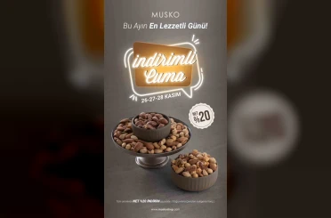 Musko Kuruyemiş’ten "Efsane Kasım" indirimleri 