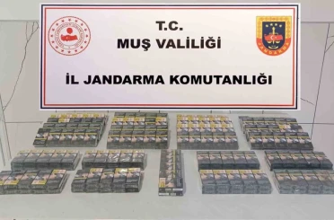 Muş’ta kaçak sigara operasyonu 
