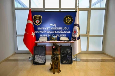 Muş’ta valizde 3 kilo metamfetamin ele geçirildi 