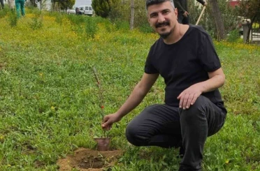 Mut Devlet Hastanesi bahçesine 150 fidan dikildi 