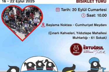 Nazilli Belediyesi’nden Avrupa Hareketlilik Haftası etkinlikleri 