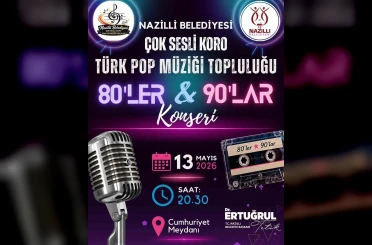 Nazilli Cumhuriyet Meydanı müzik dolu geceye hazırlanıyor 