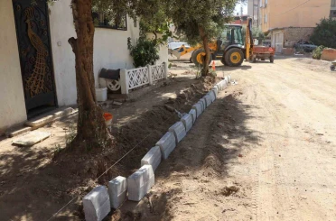 Nazilli Dumlupınar’da yol çalışması 