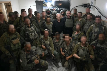 Netanyahu, Lübnan’ın güneyindeki İsrail askerleriyle bir araya geldi 