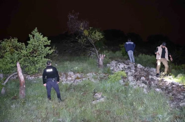 Nevşehir’de 1230 rakımlı tepede mahsur kalan kadın kurtarıldı 