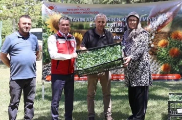Nevşehir’de üreticilere yüzde 75 hibeli karnabahar ve brokoli fidesi dağıtıldı 