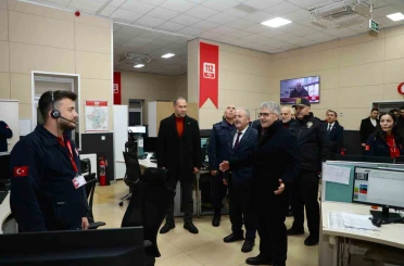 Niğde protokolünden yılbaşı gecesi görev başındaki ekiplere ziyaret 