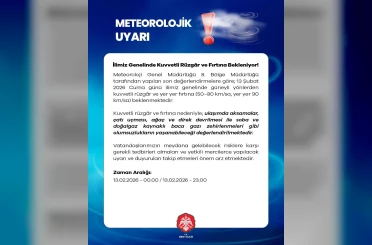 Niğde Valiliğinden fırtına uyarısı 