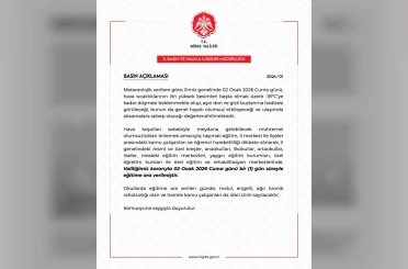 Niğde’de eğitime 1 gün ara verildi 