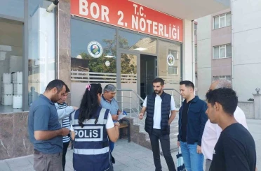 Niğde’de hırsızlık ve dolandırıcılığa karşı bilgilendirme çalışması yapıldı 