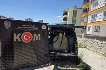 Niğde’de kaçakçılık operasyonu: 5 gözaltı 