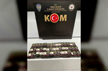 Niğde’de kaçakçılık ve sahtecilik operasyonları: 1 tutuklama 
