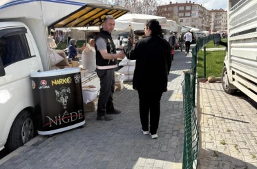 Niğde’de narkotik ekiplerinden bilgilendirme çalışması 