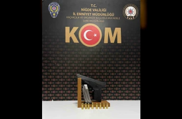 Niğde’de ruhsatsız silah operasyonu: 2 tutuklama 