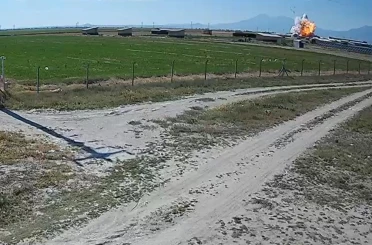 Niğde’deki havai fişek fabrikasındaki patlama kamerada 