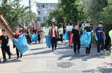 Nilüfer’de çevre etkinlikleri Gölyazı’da "Çevreci Eller" ile başladı 