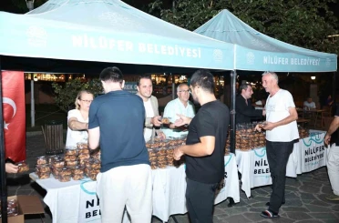Nilüfer’de kandil geleneği mahallelerde yaşatıldı 