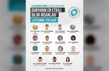 NÖHÜ’den 15 akademisyen dünyanın en etkili bilim insanları arasına girdi 