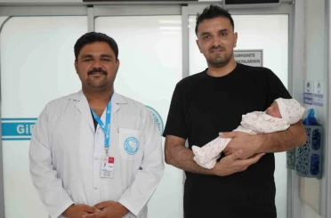 Normal doğum için 503 kilometre katetti 