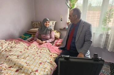 Nüfus hizmeti vatandaşın kapısına götürüldü 