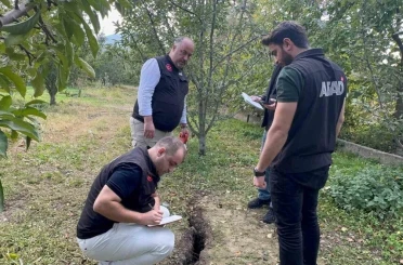 Obrukların oluştuğu, duvarların çatladığı Eğirdir’de AFAD incelemeleri sürüyor 