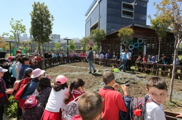 Ödüllü Canik Sıfır Atık Köyü’nde doğa dostu nesiller yetişiyor 