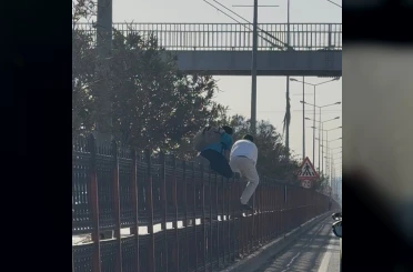 Öğrenciler canlarını tehlikeye atıyor 
