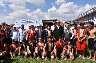 Okul Sporları Aba Güreşi Türkiye Şampiyonası Şahinbey’de başladı 