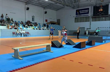 Okul Sporları Parkur Cimnastik Müsabakaları Nazilli’de yapıldı 