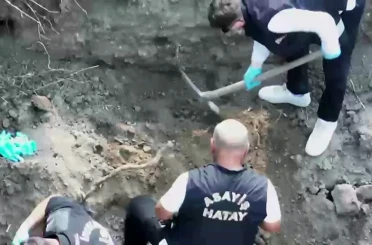 Öldürülüp bahçeye gömülen kadının cesedi ve katilleri 14 yıl sonra bulundu 