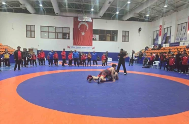 Olimpiyat şampiyonları anısına güreş turnuvası düzenlendi 