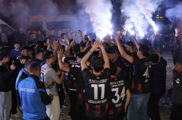 Oltu’da şampiyonluk coşkusu 